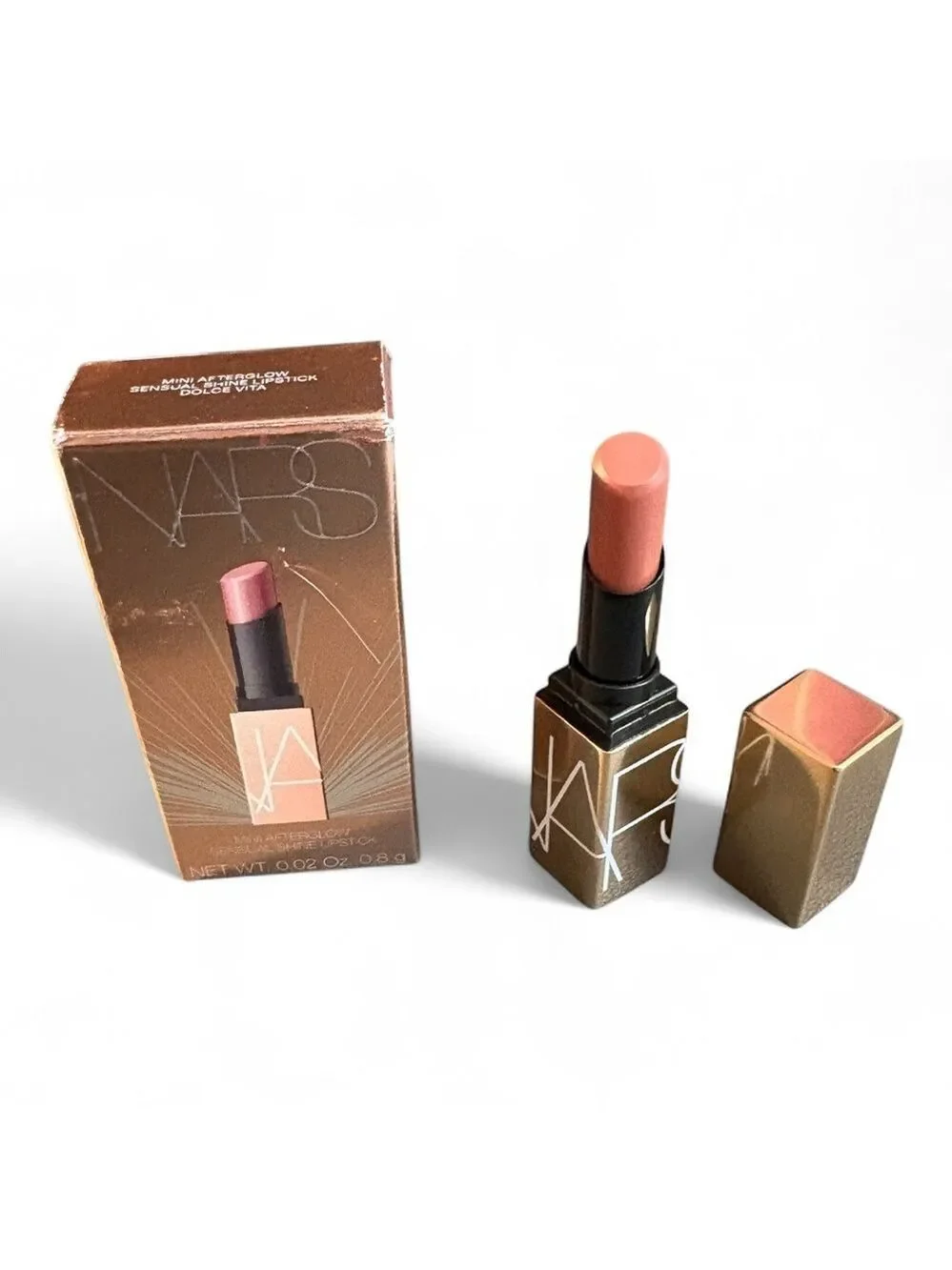 NARS Mini Afterglow Sensual Shine Lipstick NIB